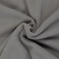 Preview: Doubleface Plüsch Tamme Hellgrau by Swafing